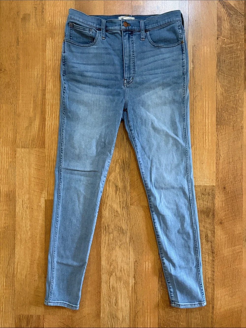 Madewell 11” Roadtripper Jeans Supersoft Hampstead Wash MD668 Size 30